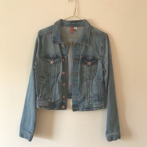Distressed Denim Jacket